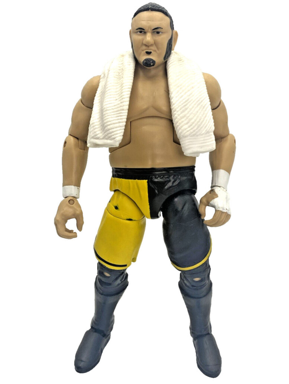 WWE Samoa Joe Elite GameStop Exclusive NXT Mattel Wrestling Action Figure